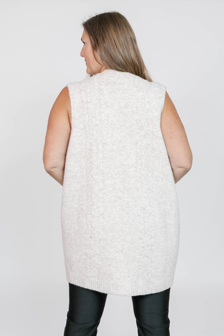 Adeline Vest | Oatmeal