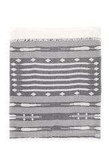 The Arrow Fleece Throw | Granite