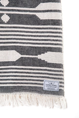 The Arrow Fleece Throw | Granite