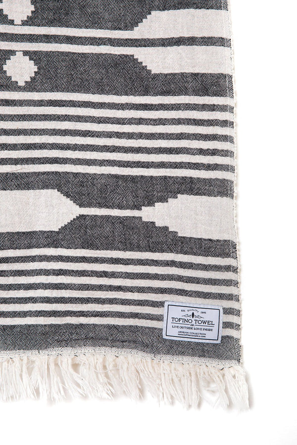 The Arrow Fleece Throw | Granite