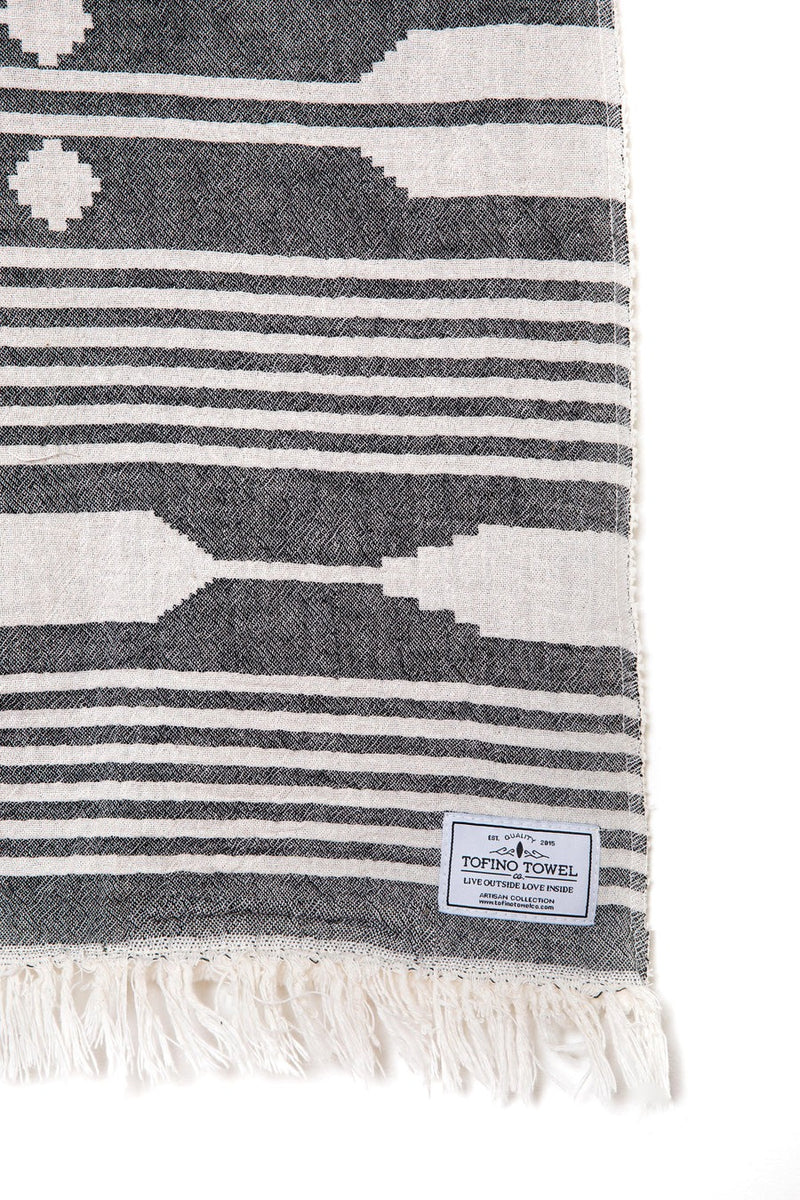 The Arrow Fleece Throw | Granite