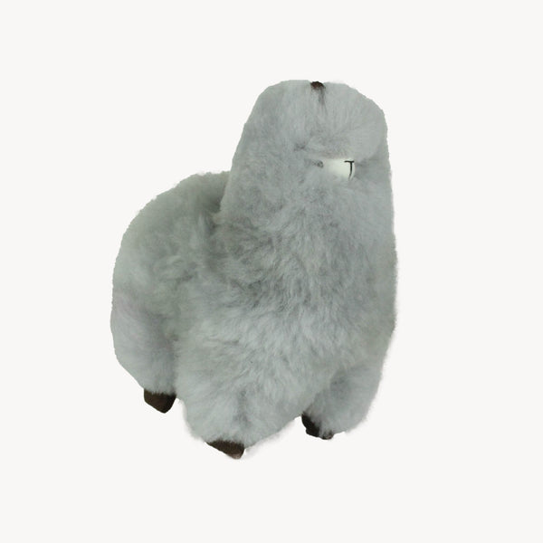 Grey Standing Alpaca | Large