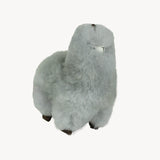 Grey Standing Alpaca | Medium