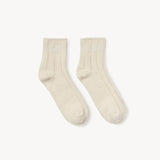 Alpaca Vivian Socks | Snow