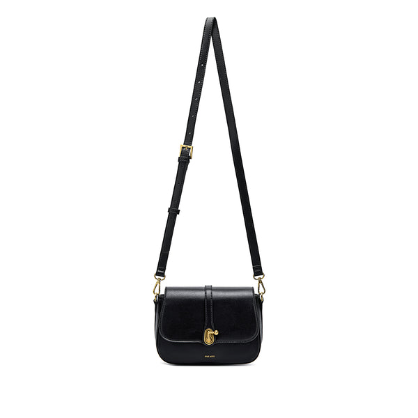 Athena Saddle Bag | Black