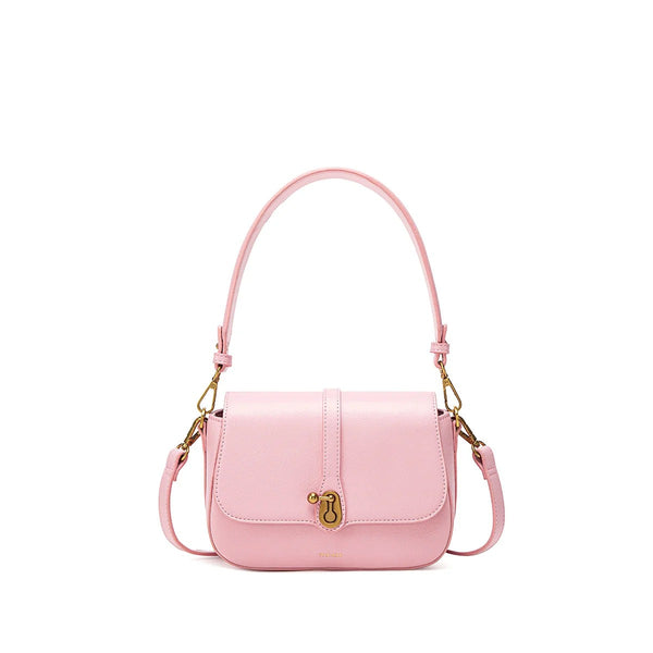 Athena Saddle Bag | Light Pink