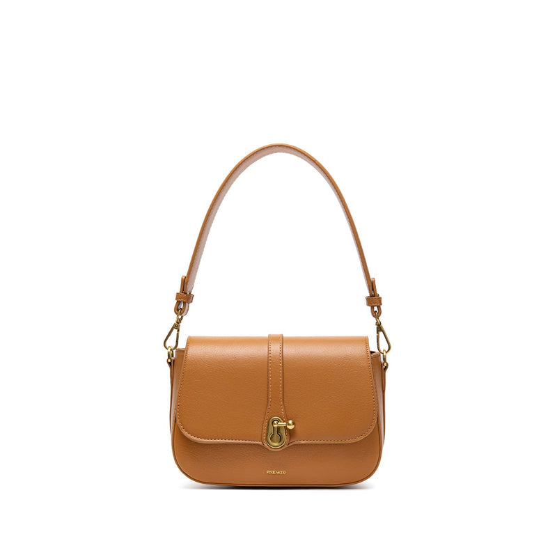 Athena Saddle Bag | Mustard - FINAL SALE