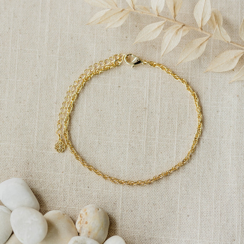 Lola Anklet | Gold