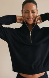 Gate Check Sweatshirt | Black
