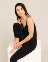 3/4 Leggings | Black