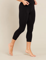 3/4 Leggings | Black