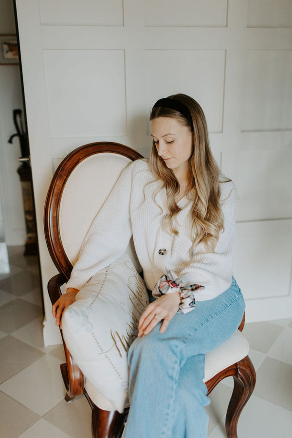 Velvet Headband | Onyx