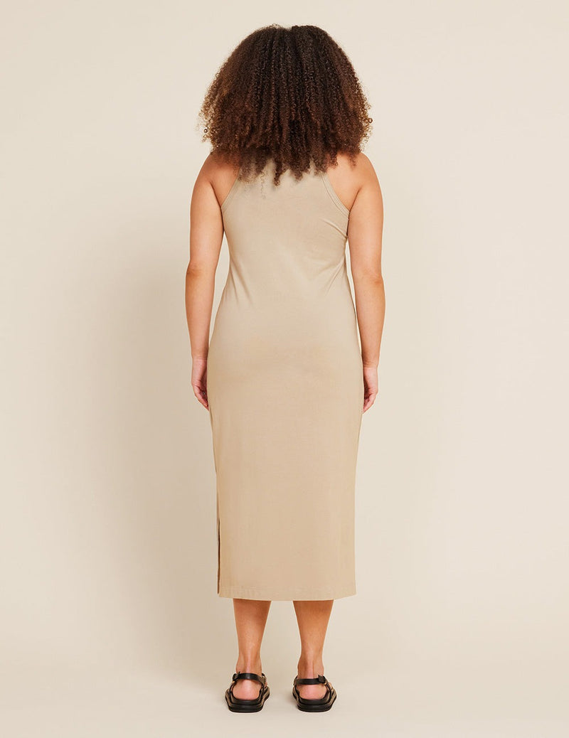 Downtime Racerback Dress | Stone