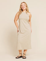 Downtime Racerback Dress | Stone