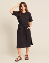 T-Shirt Tie Dress | Black