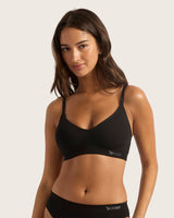 Wireless T-Shirt Bra | Black