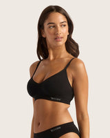 Wireless T-Shirt Bra | Black