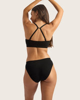 Wireless T-Shirt Bra | Black