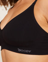 Wireless T-Shirt Bra | Black