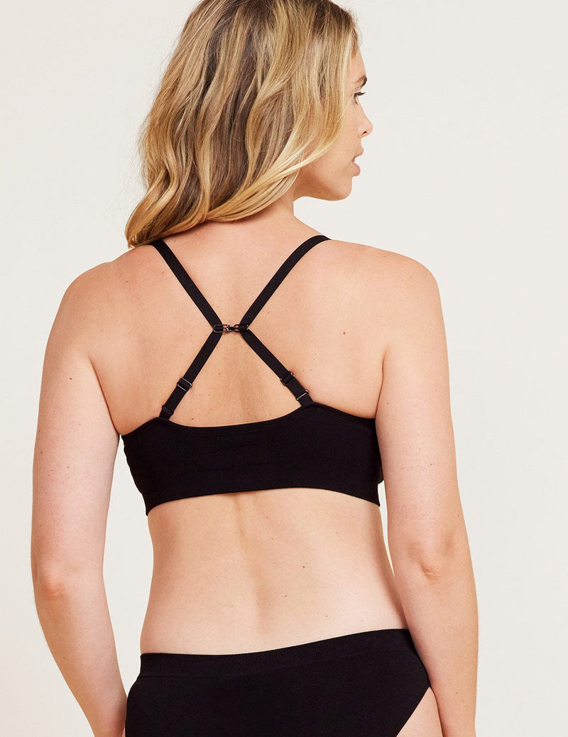 Wireless T-Shirt Bra | Black