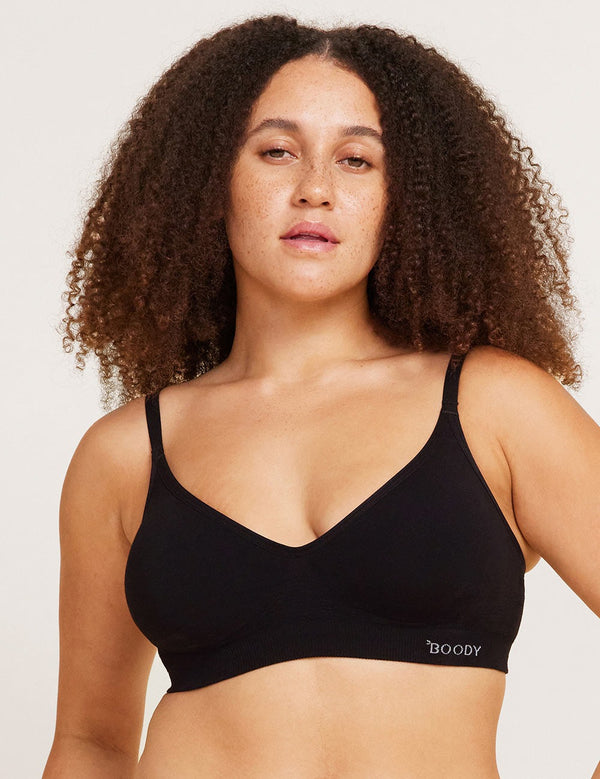 Wireless T-Shirt Bra | Black
