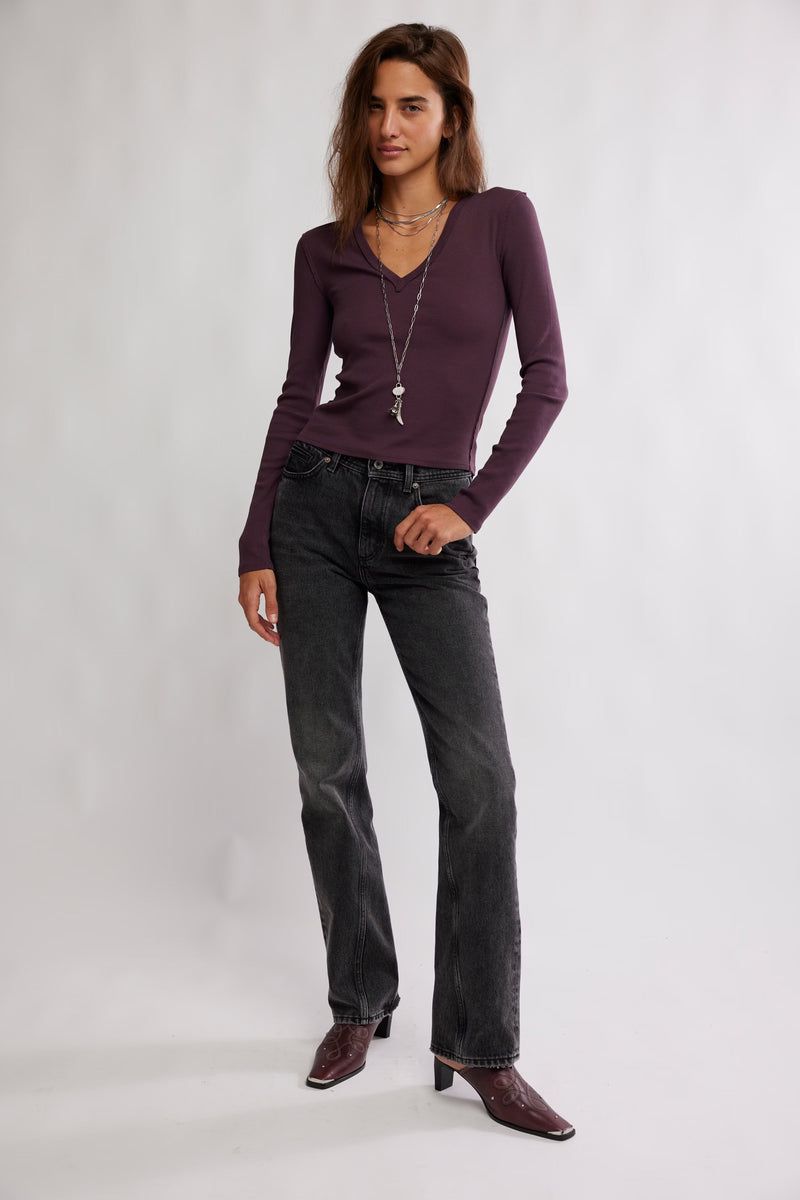 Neria Top | Vintage Grape