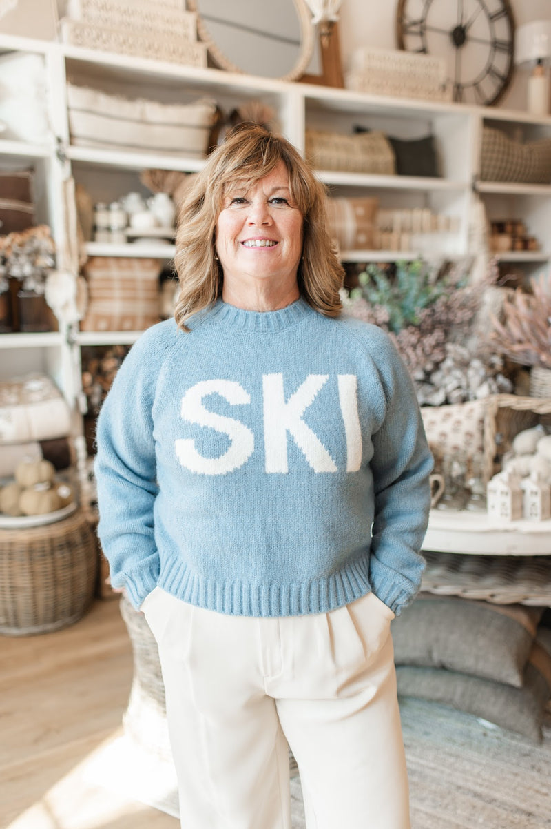 Bethany SKI Pullover | Powder Blue