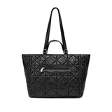 Brenda Tote | Black Quilted