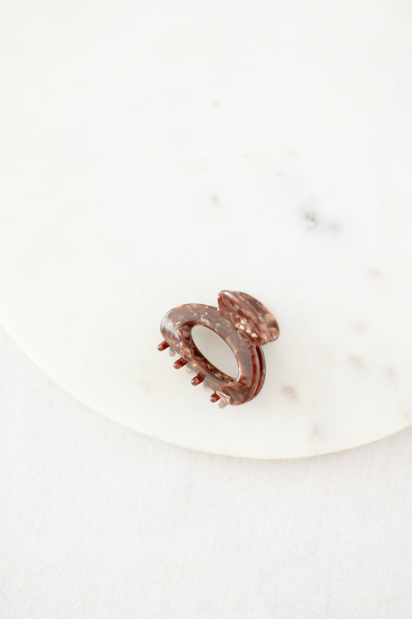 Barbays Small Clip | Espresso