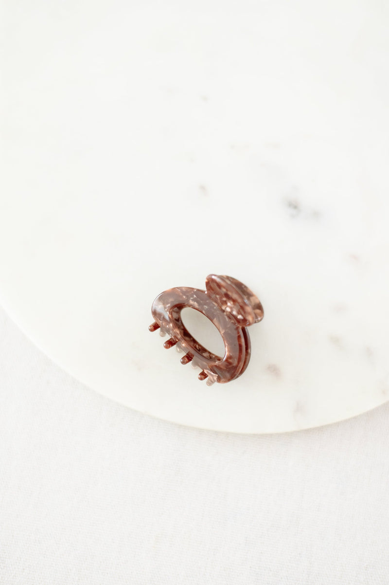 Barbays Small Clip | Espresso