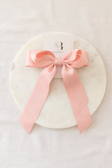 Barbays Sweetheart Bow | Sparkling Rose