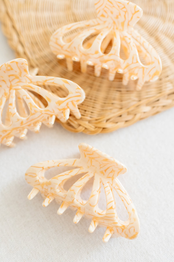 Barbays Honeycomb Clip | Soft Orange