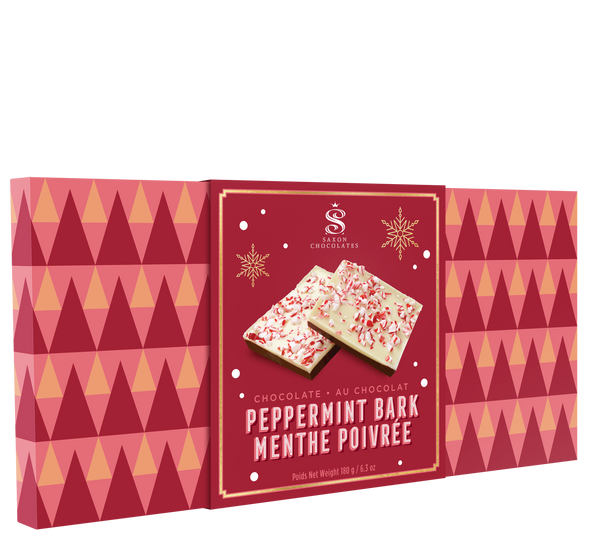 Double Bar Peppermint Bark Box