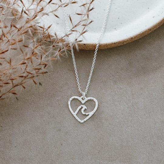 Beach Lover Necklace | Silver