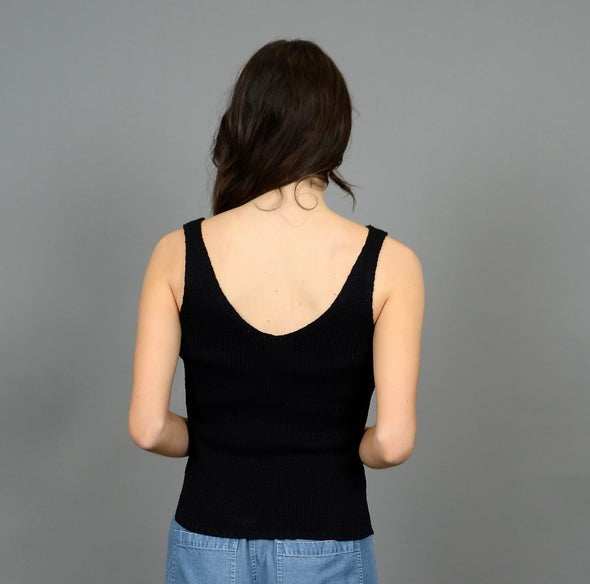 Lali Tank | Black - FINAL SALE