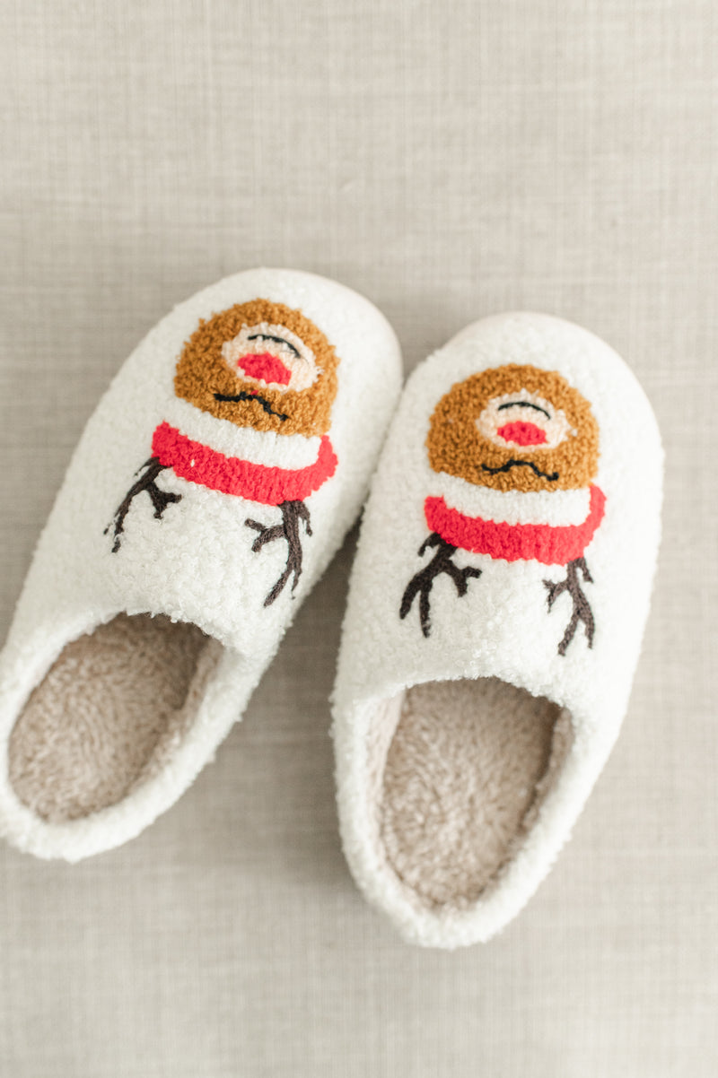 Reindeer Slippers