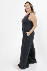 Camille Romper | Charcoal