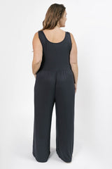 Camille Romper | Charcoal