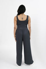 Camille Romper | Charcoal