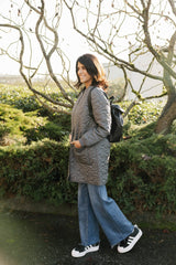 Carson Quilted Jacket | Magnet Grey