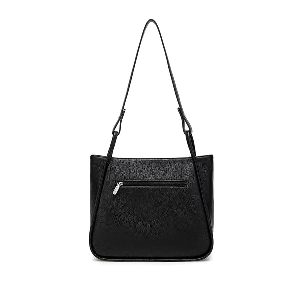 Cathy Tote | Black Pebbled