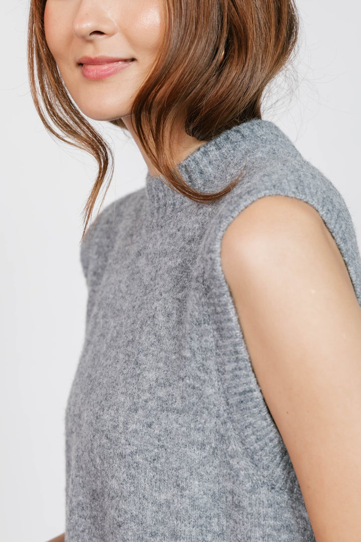 Charlie Sweater Tunic | Heather Grey