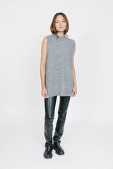 Charlie Sweater Tunic | Heather Grey
