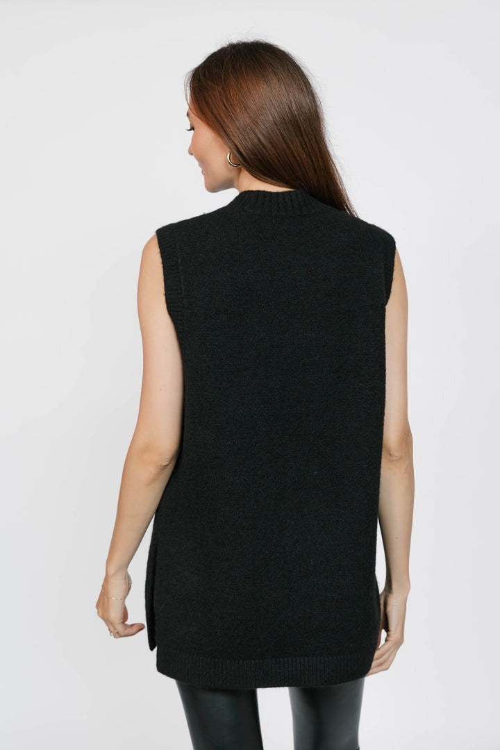 Charlie Sweater Tunic | Black