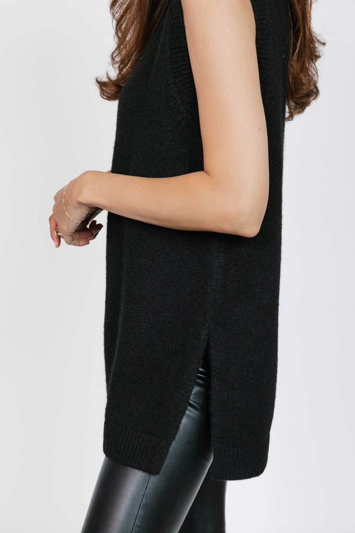 Charlie Sweater Tunic | Black