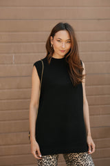 Charlie Sweater Tunic | Black