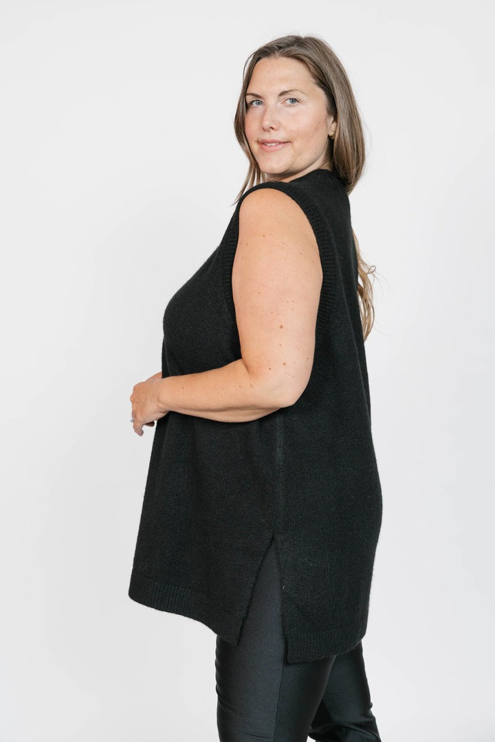 Charlie Sweater Tunic | Black