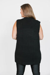 Charlie Sweater Tunic | Black