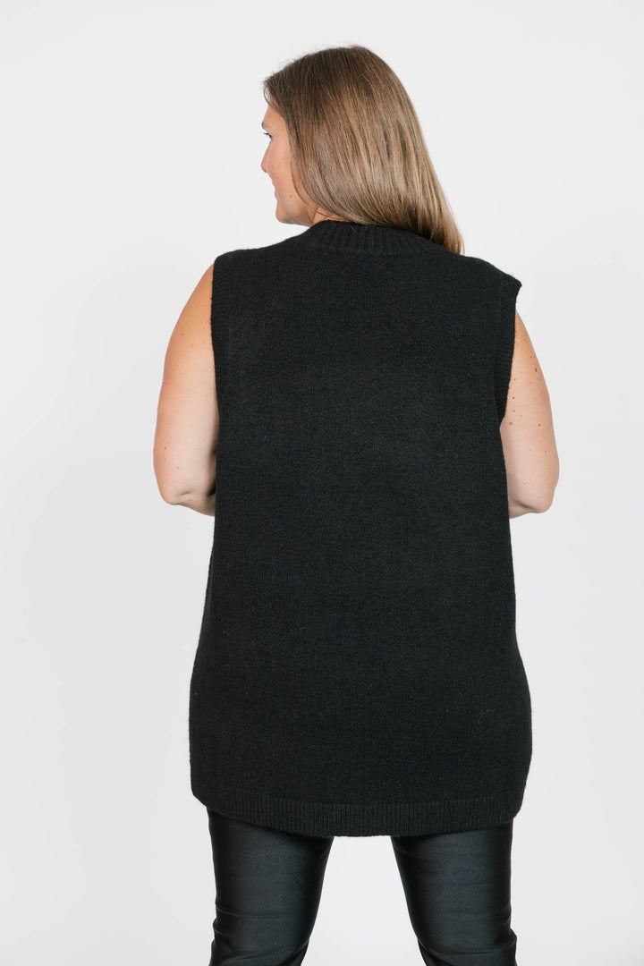 Charlie Sweater Tunic | Black