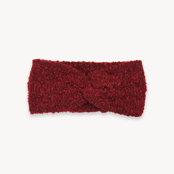 Cozy Twisted Headband | Currant
